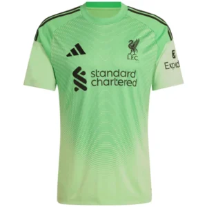 Liverpool Camiseta 2025 2026 Portero Verde - Camiseta Liverpool | tiendasdefutboles