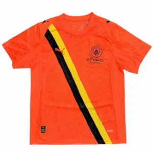 Manchester City Camiseta 2025 2026 Portero Naranja - Camiseta Manchester City | tiendasdefutboles