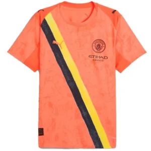 Manchester City Camiseta 2025 2026 Portero Naranja - Camiseta Manchester City | tiendasdefutboles