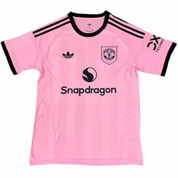 Tailandia Portero Camiseta Manchester United 2025 2026 Rosa Manchester United Camiseta 2025 2026 Portero Rosa - Camiseta Manchester United | tiendasdefutboles