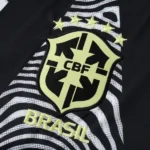 Tailandia Portero Camiseta Manga Larga Brasil 2026 Negro