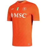 SSC Napoli Camiseta 2025 2026 Portero Naranja - Camiseta Serie A SSC Napoli | tiendasdefutboles