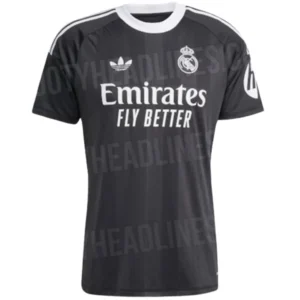 Real Madrid Camiseta 2025 2026 Portero Negra - Camiseta Real Madrid | tiendasdefutboles