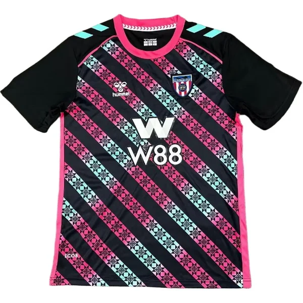 Tailandia Portero Camiseta Sunderland 2025 2026 Rosa Negro Sunderland Camiseta 2025 2026 Portero Rosa - Camiseta Sunderland | tiendasdefutboles