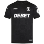 Wolves FC Camiseta 2025 2026 Portero Negra | tiendasdefutboles