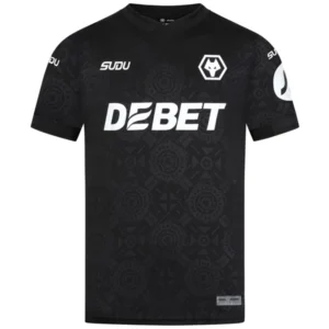 Wolves FC Camiseta 2025 2026 Portero Negra | tiendasdefutboles