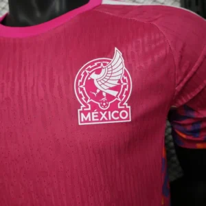 México Camiseta Edición Jugadores 2026 Portero Rosa - Camiseta Selección México | tiendasdefutboles