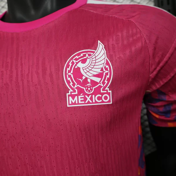 Tailandia Portero Jugadores Camiseta Mexico 2026 Rosa México Camiseta Edición Jugadores 2026 Portero Rosa - Camiseta Selección México | tiendasdefutboles