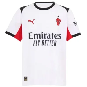 AC Milan Camiseta 2025 2026 Segunda Blanca - Camiseta Ac Milan | tiendasdefutboles