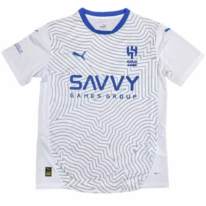 Al Hilal Saudi Camiseta 2024 2025 Segunda Blanca - Al Hilal Saudi Football Club Camiseta | tiendasdefutboles