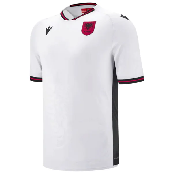 Tailandia Segunda Camiseta Albania 2025 Blanco Albania Camiseta 2025 Segunda Blanca - Camiseta Albania | tiendasdefutboles
