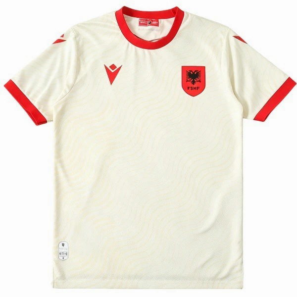 Tailandia Segunda Camiseta Albania 2026 Blanco Albania Camiseta 2026 Segunda Blanca - Camiseta Albania | tiendasdefutboles