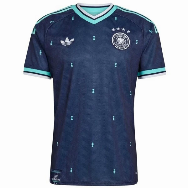 Tailandia Segunda Camiseta Alemania 2026 Azul Verde Alemania Camiseta 2026 Segunda Azul - Camiseta Alemania | tiendasdefutboles
