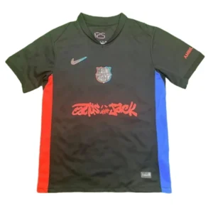 FC Barcelona Camiseta 2024 2025 Segunda Negra - Camiseta Barcelona | tiendasdefutboles