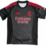 Tailandia Segunda Camiseta Benfica 2024 2025 Negro