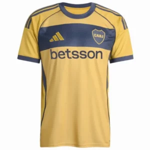 Boca Juniors Camiseta 2025 2026 Segunda Amarilla - Camiseta Boca Juniors | tiendasdefutboles