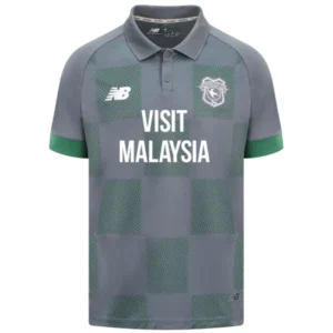 Cardiff City Camiseta 2024 2025 Segunda Gris - Camiseta Cardiff City | tiendasdefutboles