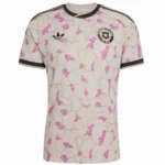 Tailandia Segunda Camiseta Chile 2026 Amarillo Rosa