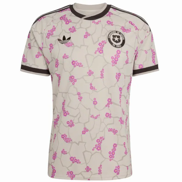 Tailandia Segunda Camiseta Chile 2026 Amarillo Rosa Chile Camiseta 2026 Segunda Amarilla - Camiseta Chile 2026 | tiendasdefutboles