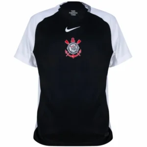 Corinthians Paulista Camiseta 2025 2026 Segunda Negra | tiendasdefutboles