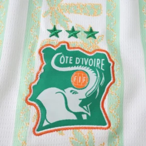 Costa De Marfil Camiseta 2026 Segunda Blanca - Camiseta Costa De Marfil | tiendasdefutboles