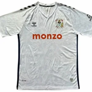 Coventry City Camiseta 2024 2025 Segunda Blanca - Camiseta Coventry City | tiendasdefutboles