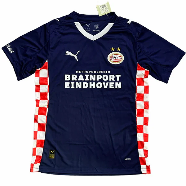 Tailandia Segunda Camiseta Eindhoven 2025 2026 Azul PSV Eindhoven Camiseta 2025 2026 Segunda Azul - Camiseta Psv Eindhoven | tiendasdefutboles