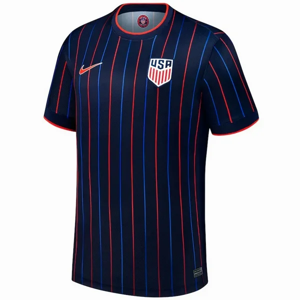 Tailandia Segunda Camiseta Estados Unidos 2025 Azul Estados Unidos Camiseta 2025 Segunda Azul - Camiseta Estados Unidos Mundial 2026 | tiendasdefutboles
