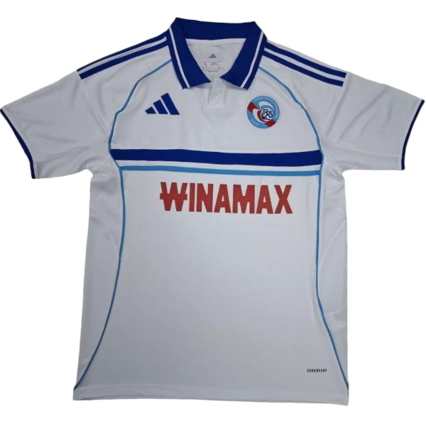 Tailandia Segunda Camiseta Estrasburgo 2025 2026 Blanco Racing Club De Estrasburgo Camiseta 2025 2026 Segunda Blanca | tiendasdefutboles
