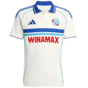 Racing Club De Estrasburgo Camiseta 2025 2026 Segunda Blanca | tiendasdefutboles