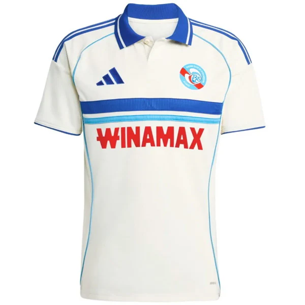 Tailandia Segunda Camiseta Estrasburgo 2025 2026 Blanco Racing Club De Estrasburgo Camiseta 2025 2026 Segunda Blanca | tiendasdefutboles