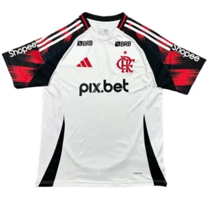 Flamengo Camiseta 2025 2026 Segunda Blanca - Camiseta Flamengo | tiendasdefutboles