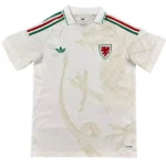 Gales Camiseta 2026 Segunda Blanca - Camiseta Gales Rugby | tiendasdefutboles