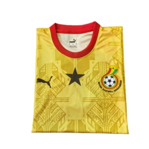 Ghana Camiseta 2026 Segunda Amarilla - Camiseta Ghana 2026 | tiendasdefutboles