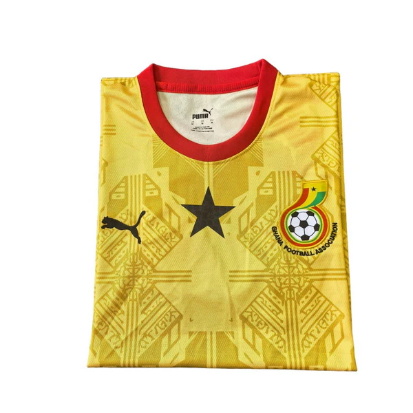Tailandia Segunda Camiseta Ghana 2026 Amarillo Ghana Camiseta 2026 Segunda Amarilla - Camiseta Ghana 2026 | tiendasdefutboles