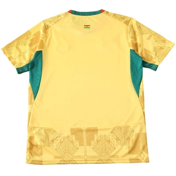 Tailandia Segunda Camiseta Ghana 2026 Amarillo Ghana Camiseta 2026 Segunda Amarilla - Camiseta Ghana 2026 | tiendasdefutboles