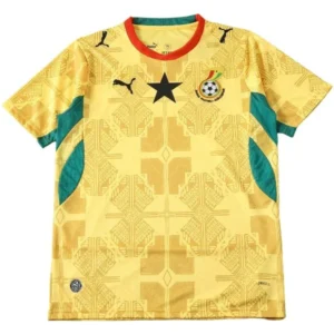 Ghana Camiseta 2026 Segunda Amarilla - Camiseta Ghana 2026 | tiendasdefutboles