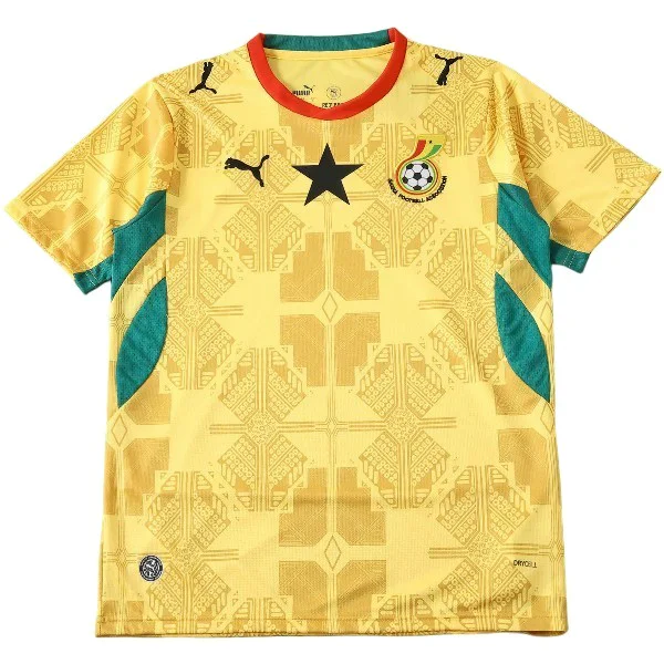 Tailandia Segunda Camiseta Ghana 2026 Amarillo Ghana Camiseta 2026 Segunda Amarilla - Camiseta Ghana 2026 | tiendasdefutboles