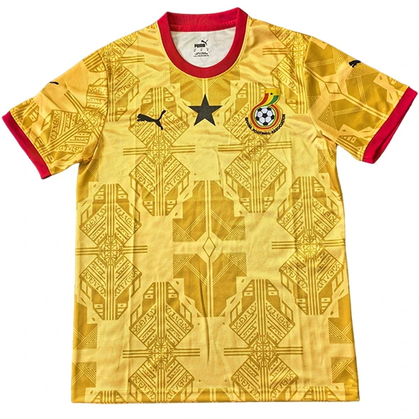 Tailandia Segunda Camiseta Ghana 2026 Amarillo Ghana Camiseta 2026 Segunda Amarilla - Camiseta Ghana 2026 | tiendasdefutboles