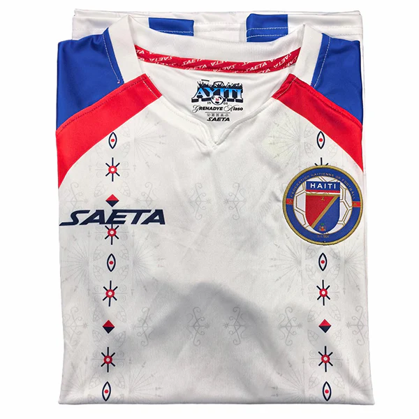 Tailandia Segunda Camiseta Haití 2026 Blanco Haití Camiseta 2026 Segunda Blanca - Camiseta Haití Mundial 2026 | tiendasdefutboles