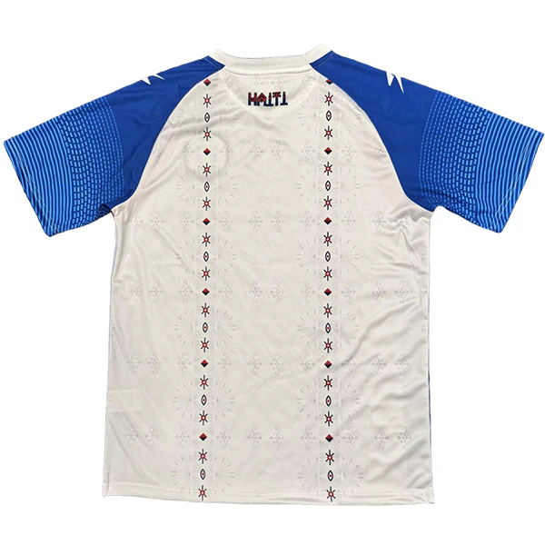 Tailandia Segunda Camiseta Haití 2026 Blanco Haití Camiseta 2026 Segunda Blanca - Camiseta Haití Mundial 2026 | tiendasdefutboles