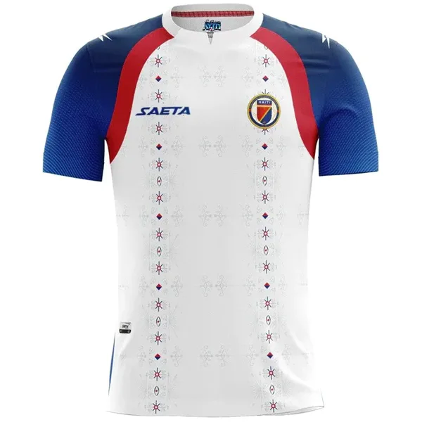 Tailandia Segunda Camiseta Haití 2026 Blanco Haití Camiseta 2026 Segunda Blanca - Camiseta Haití Mundial 2026 | tiendasdefutboles