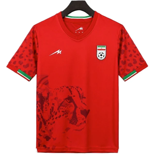 Tailandia Segunda Camiseta Irán 2026 Rojo Irán Camiseta 2026 Segunda Roja - Camiseta Irán Mundial 2026 | tiendasdefutboles