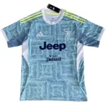 Tailandia Segunda Camiseta Juventus 2025 2026 Azul I Verde