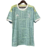 Tailandia Segunda Camiseta Juventus 2025 2026 Azul Verde