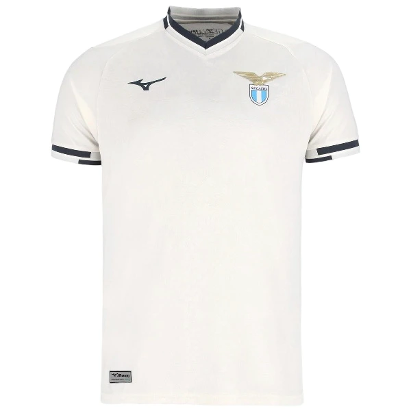 Tailandia Segunda Camiseta Lazio 2025 2026 Blanco SS Lazio Camiseta 2025 2026 Segunda Blanca | tiendasdefutboles