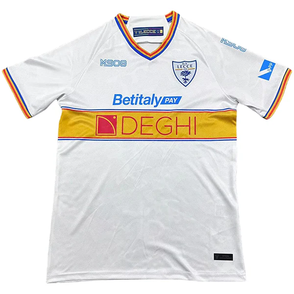 Tailandia Segunda Camiseta Lecce 2025 2026 Blanco Lecce Camiseta 2025 2026 Segunda Blanca - Camiseta Serie A Lecce | tiendasdefutboles