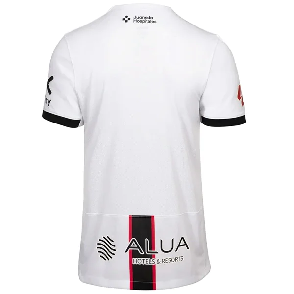 Tailandia Segunda Camiseta Mallorca 2025 2026 Blanco RCD Mallorca Camiseta 2025 2026 Segunda Blanca - Camiseta La Liga RCD Mallorca | tiendasdefutboles