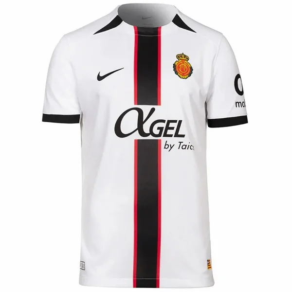 Tailandia Segunda Camiseta Mallorca 2025 2026 Blanco RCD Mallorca Camiseta 2025 2026 Segunda Blanca - Camiseta La Liga RCD Mallorca | tiendasdefutboles