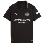 Manchester City Camiseta 2025 2026 Segunda Negra - Camiseta Manchester City | tiendasdefutboles